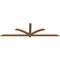Ekena Millwork Redmond Smooth Timber Gable Bracket, Western Red Cedar, 96"W x 28"H x 1 1/2"D x 3 1/2"F, 7/12 Pitch GBW096X28X0204RED00SWR - alternate 4
